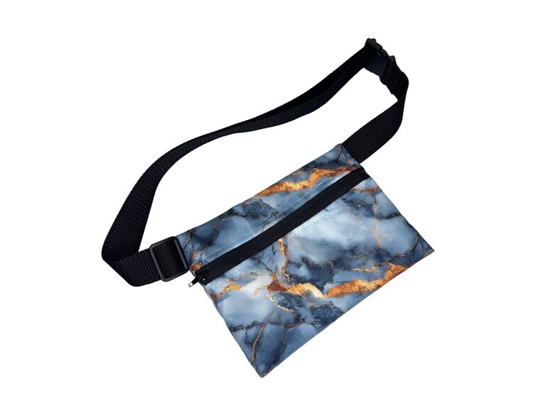 BLUE GRAY MARMOR TREAT BAG