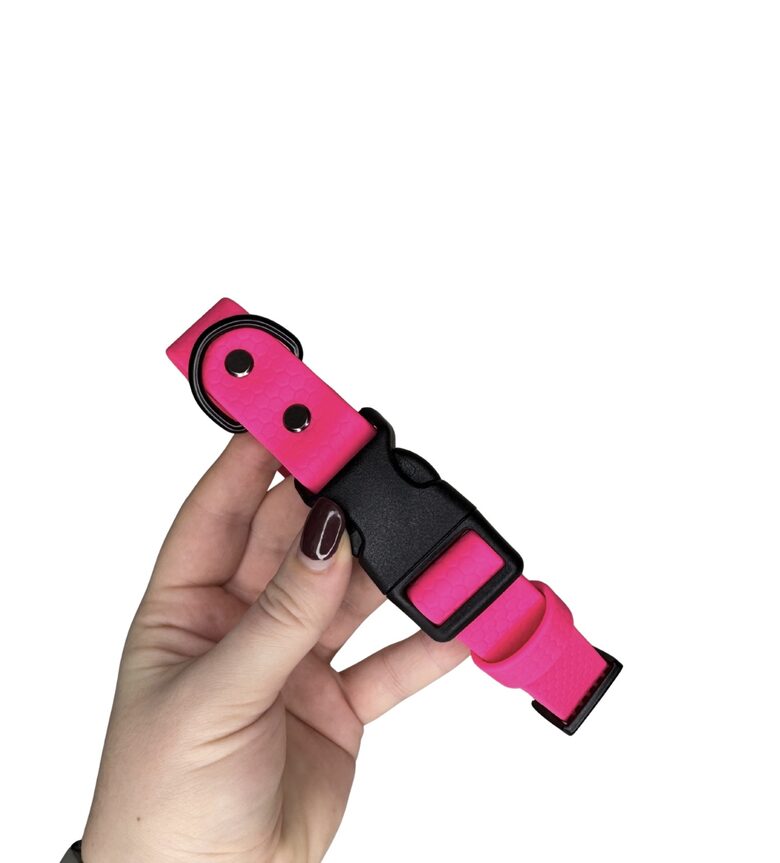 HEXA COLLAR-NEON PINK