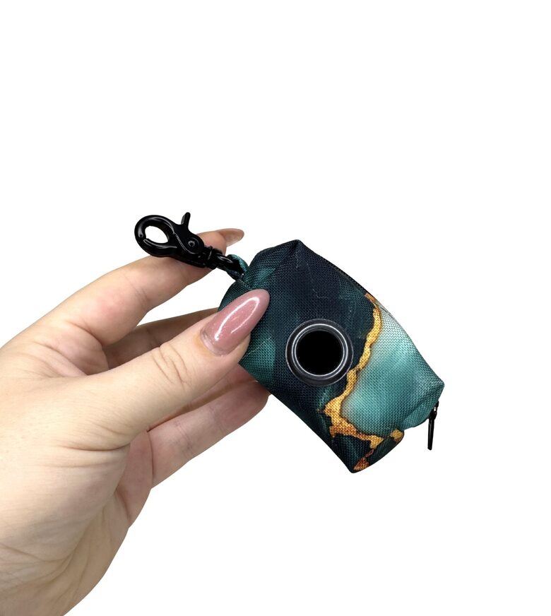 GREEN TEAL WASTE BAG HOLDER