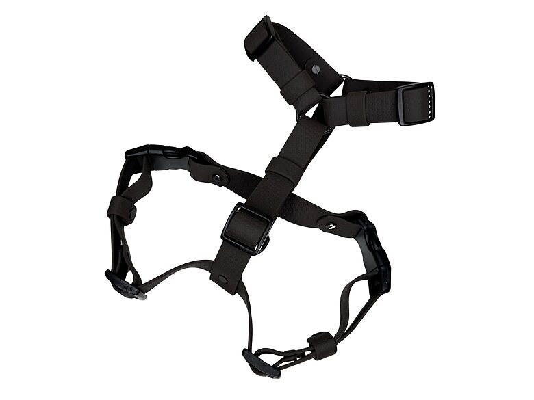 HEXA HARNESS-CHOCOLATE BROWN