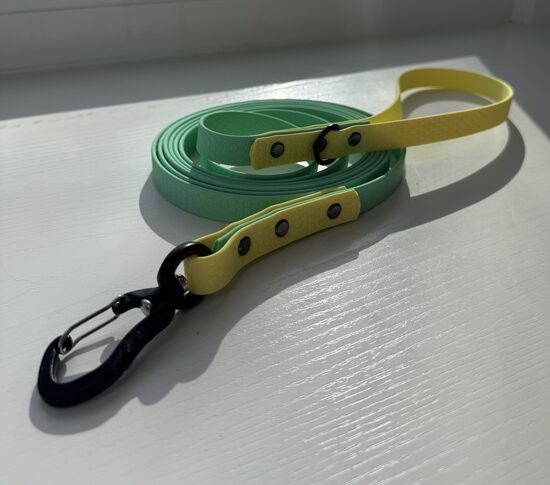 16MM HEXA DUO PAVADA-CARIBBEAN GREEN+PASTEL YELLOW