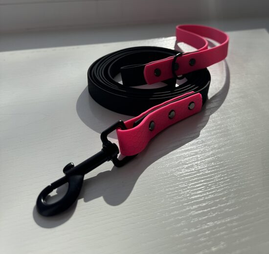 20MM HEXA DUO PAVADA-BLACK+NEON PINK