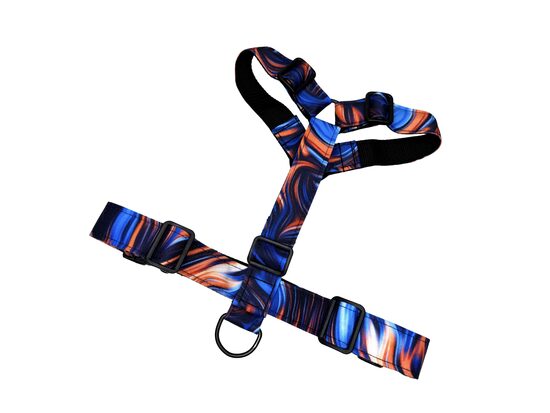 ZILS+ORANŽS SWIRL IEMAUKTI