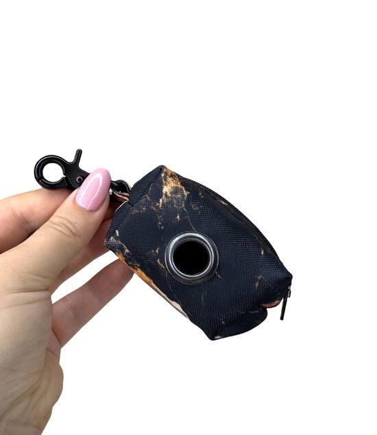BLACK MARMOR WASTE BAG HOLDER